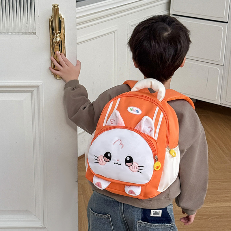 Mochila de niña de caricatura preescolar, mochila de niños de 3 años y 5 años