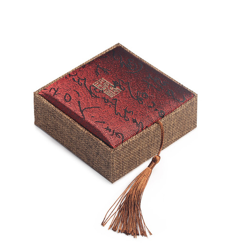 Buddha beads bracelet box bracelet packaging box bracelet bracelet packaging linen box manufacturer wholesale
