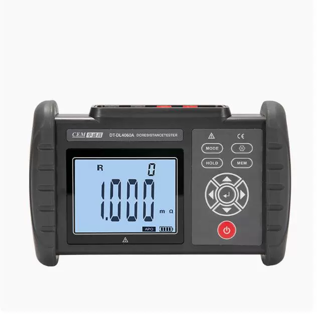 CEM Huashengchang DT-DL4060A Измеритель низкого сопротивления постоянного тока DT-DL4060 Микроомметр контактного сопротивления