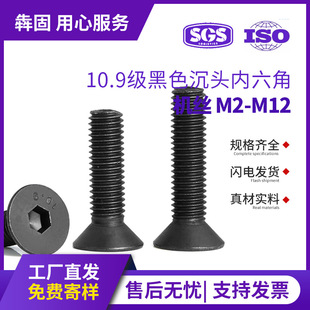10.9���ߏ��ȳ��^�������ݽz��ɫƽ�^��������˨M2/M3/M4/M5/M6