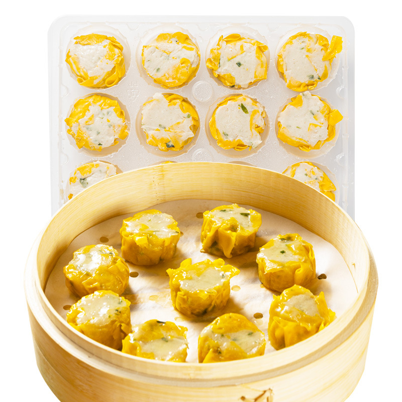 Fish meat siu mai, fish roe siu mai, shrimp siu mai, frozen tea half-finished Cantonese steamed siu mai, tea house snacks, instant breakfast