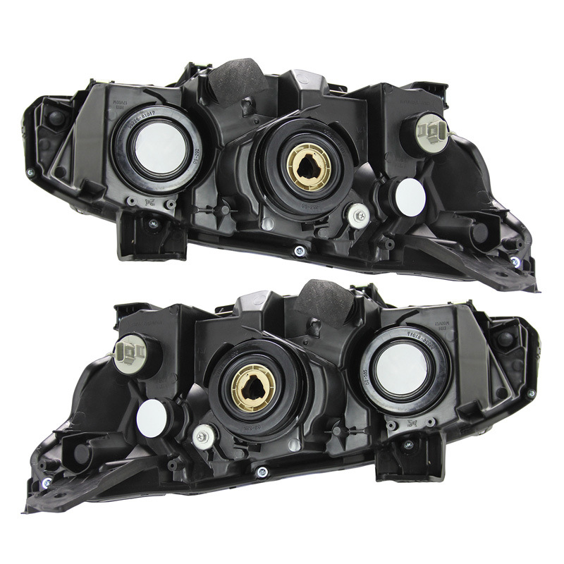 Adecuado para Honda Civic coche original faro estándar americano Civic 16-18 negro semi-Asamblea bajo equipado faro
