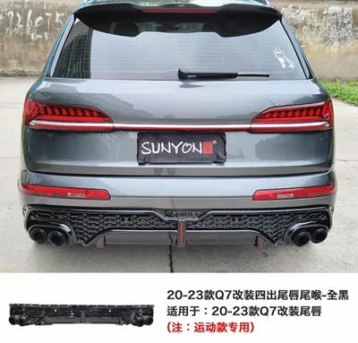 Big Surrounded | Front Bumper, Large Surround, Rear - rsq7-rear-lip-tail-throat