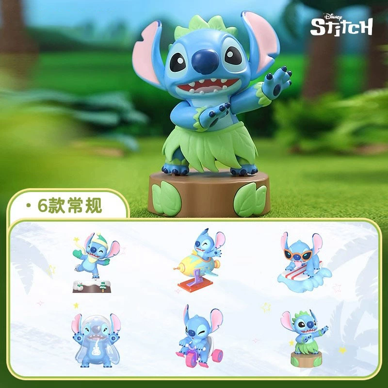 Оригинальная фигурка Disney Stitch из серии "Inner Adventures", слепой пакет, милые фигурки, подарочный набор