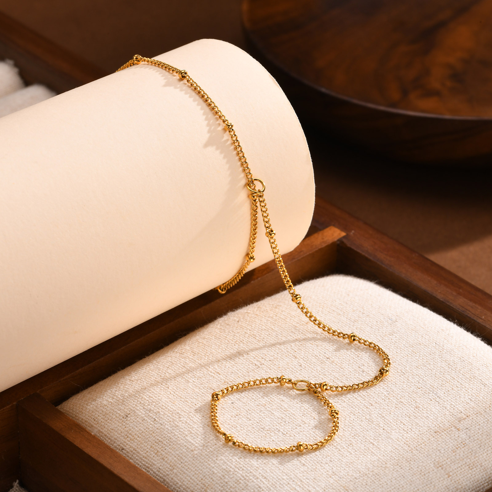 6g Weight Artificial Pearls Inlay Material Bracelets Classification 304 Stainless Steel Chain Material cable chain Chain Type Daily Occasion 304 Stainless Steel Material Geometric Pattern All Seasons Season Women's Gender Plating Design IG Style Style IG Style Geometric 304 Stainless Steel Artificial Pearls Cable Chain Bracelets In Bulk 17