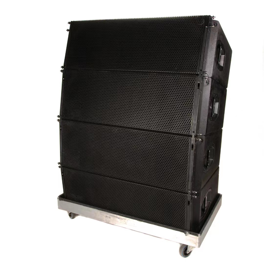 Fábrica directa J8 doble 12 pulgadas 3D audio de matriz lineal profesional al aire libre a gran escala KTV escenario de sonido