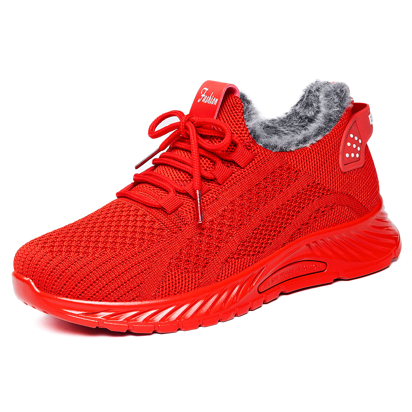 Zapatos de algodón de mujer transfronterizos TEMU más terciopelo grueso calzado de mujer calentamiento ligero y cómodo zapatos casuales al aire libre zapatos de caminar