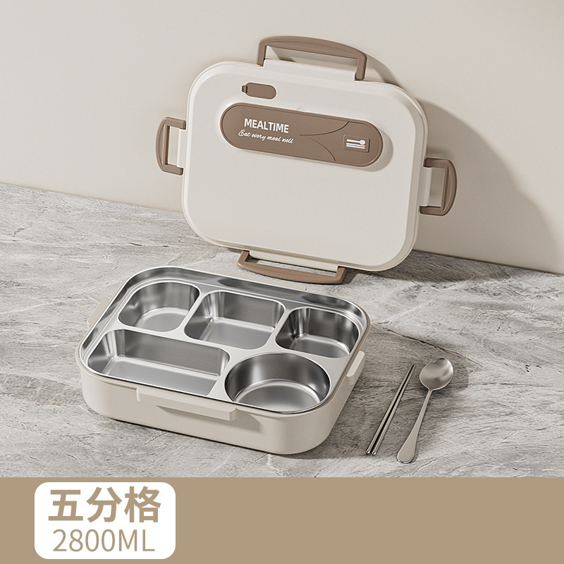 学生専用弁当箱、大容量304ステンレス保温弁当箱、電子レンジ対応弁当箱|undefined