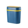 Induction blue garbage can