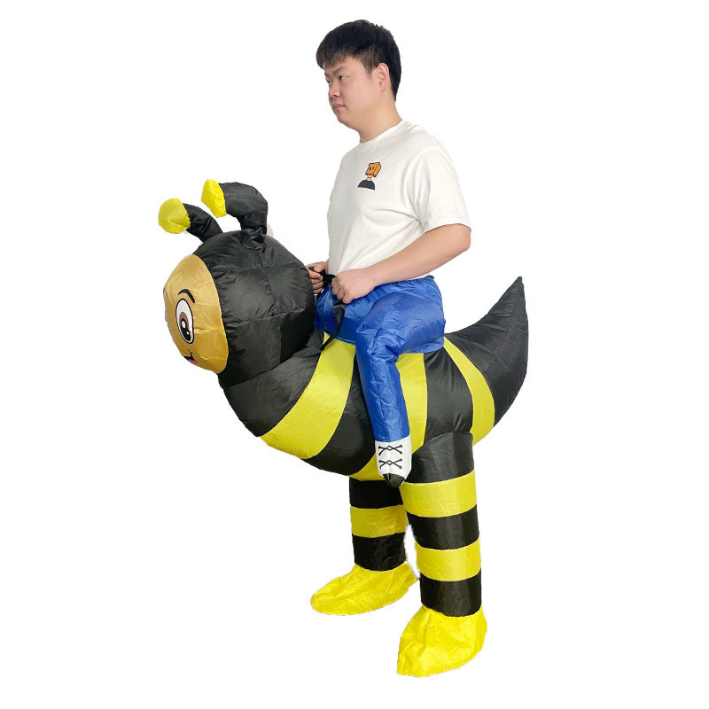 跨境热销万圣节卡通行走人偶服舞台表演服cosplay动物老鼠充气服|undefined