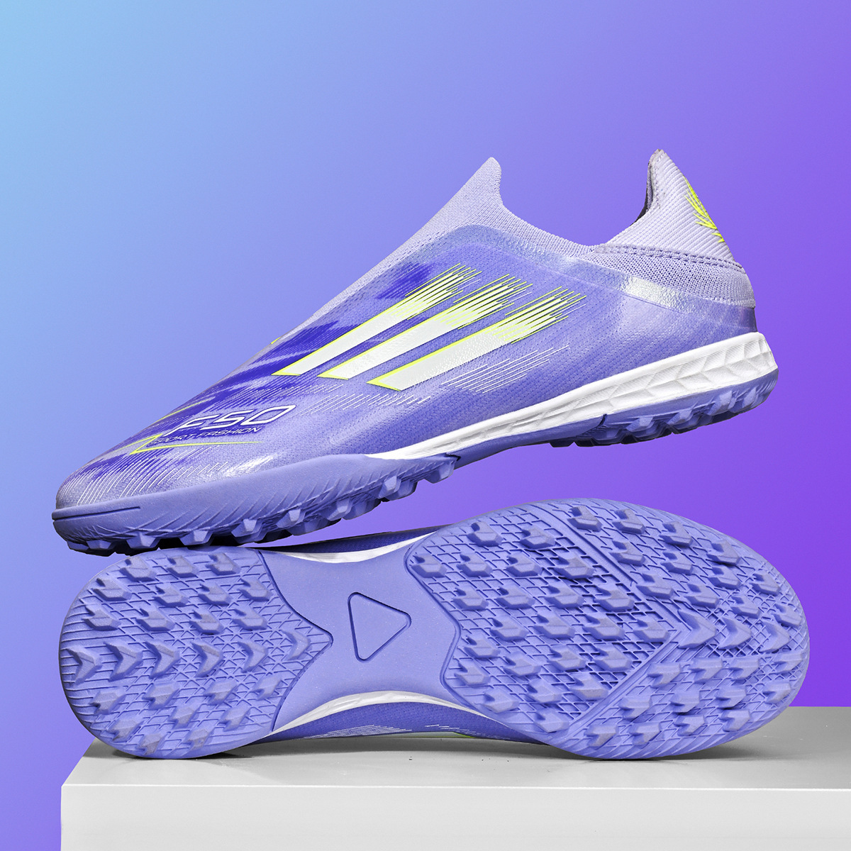 Zapatos de fútbol infantiles transfronterizos, zapatos de fútbol adolescentes masculinos, estudiantes, zapatos de fútbol femeninos TF, zapatos de fútbol aggravar al por mayor image 4