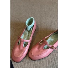 2026春季新款玛丽珍英伦风小皮鞋女丁字扣时尚百搭乐福鞋平底单鞋