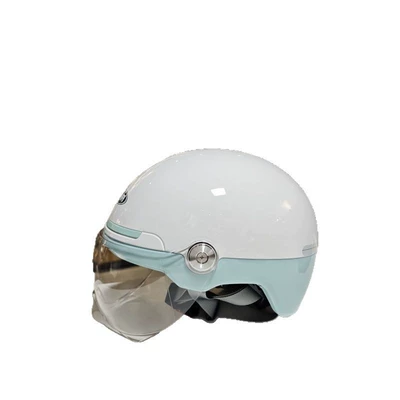 Motorcycle Safety Supplies: two-color commuter helmet new