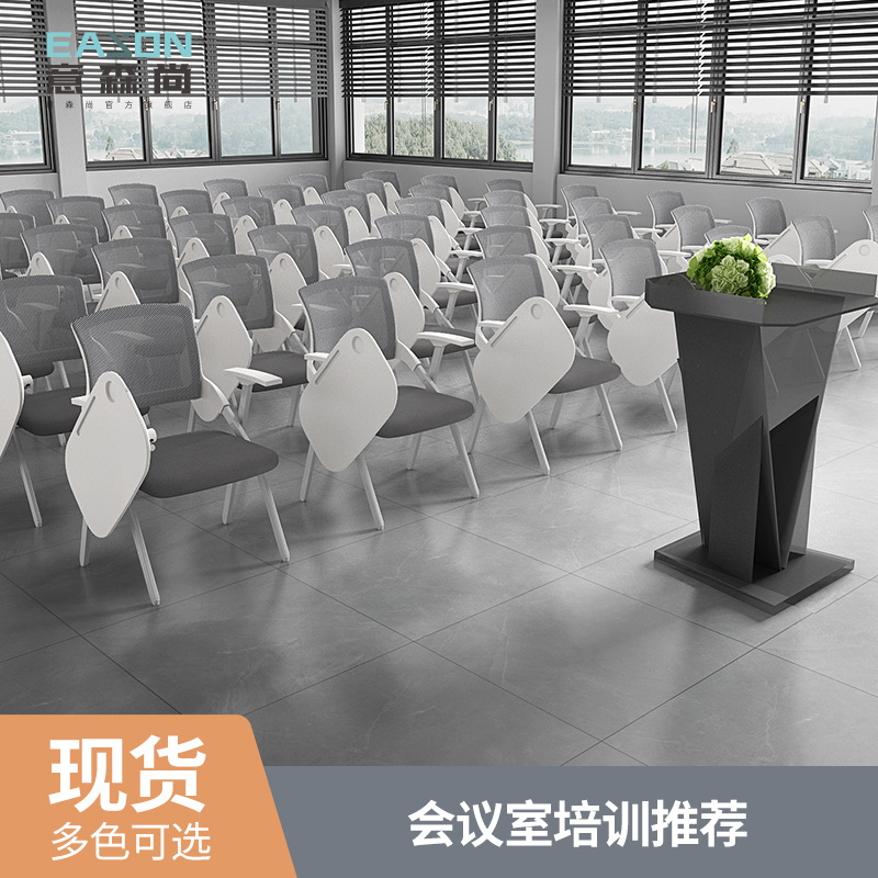 R* training chair with table board chair with writing pad foldable…