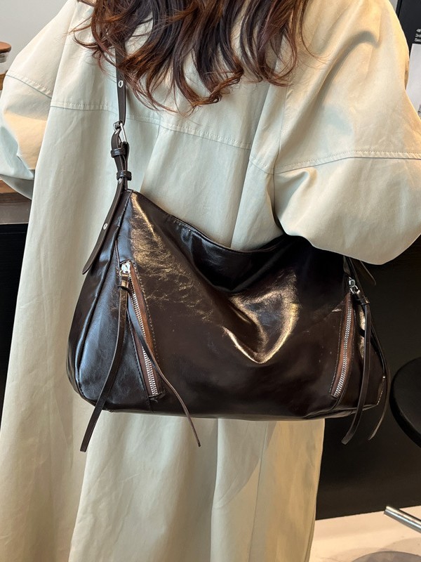 高级感大容量包包女士2025新款复古通勤单肩托特包时尚百搭斜挎包|undefined