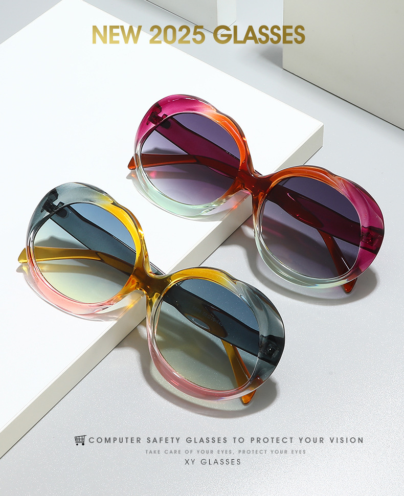 60g Weight Full Frame Glasses Structure Sunglasses Classification PC, UV400 Protection Lens Material Oval Frame Glasses Style Outdoor, Travel Occasion Solid Color Pattern All Seasons Season Unisex Gender Basic, Retro Style Black Color Basic Retro Solid Color PC UV400 Protection Oval Frame Full Frame Women's Sunglasses 无
