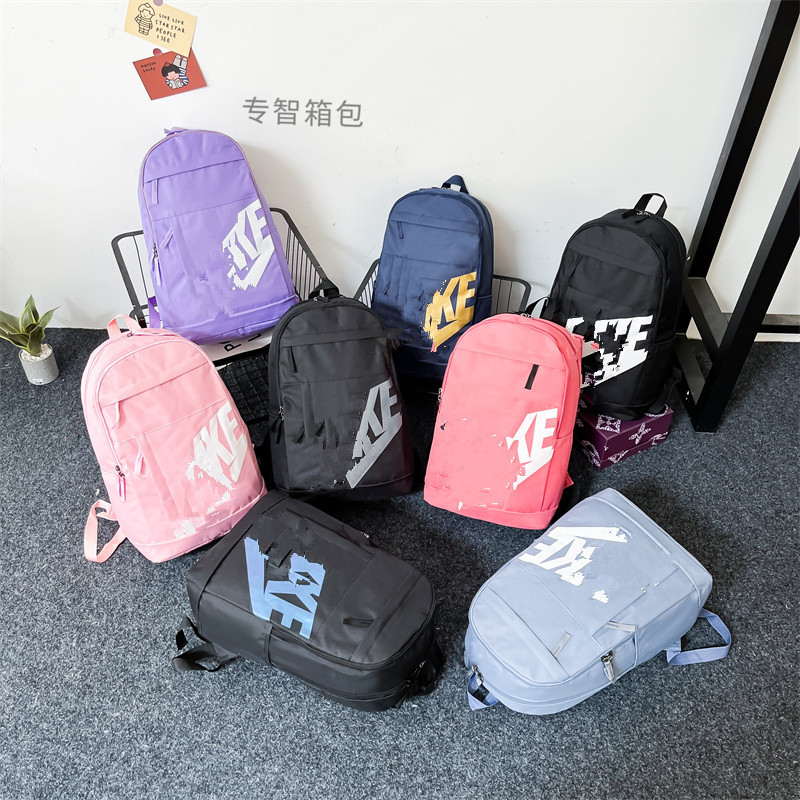 Wholesale Letter backpack for men and women, large capacity, simple