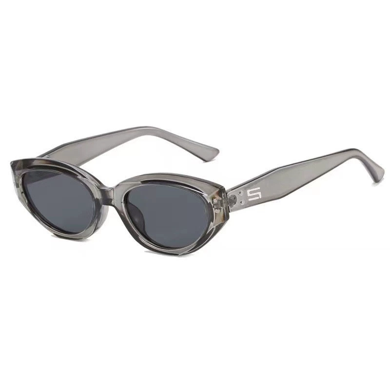 Очки солнцезащитные UV400 Cat-Eye стиль, компактное оформление лица, европейский тренд