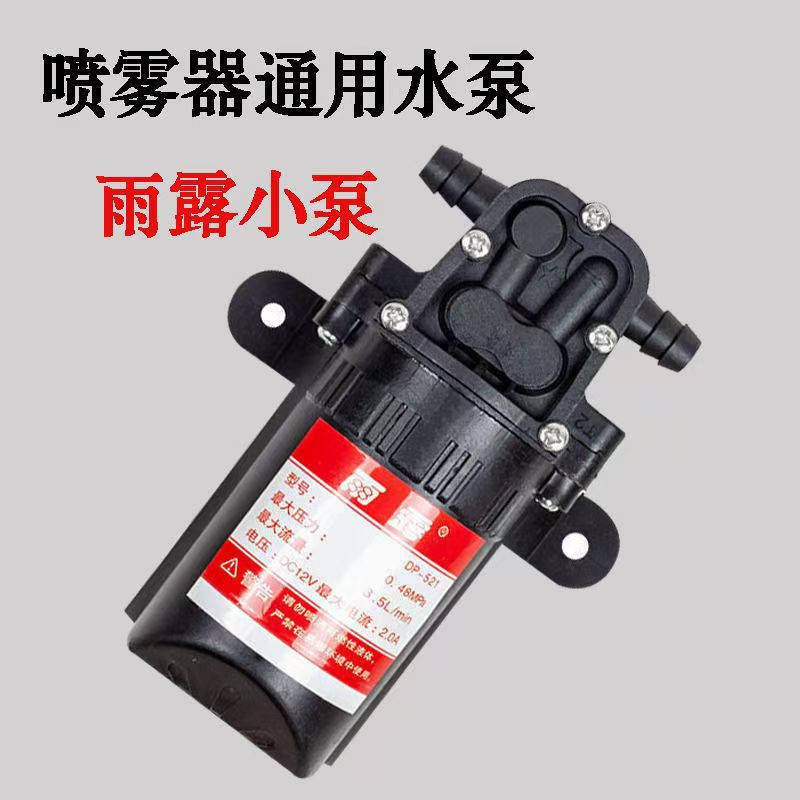 Pulverizador eléctrico agrícola bomba de agua bomba de diafragma 12V pulverizador de alta potencia bomba de agua especial bomba de agua eléctrica de alta presión