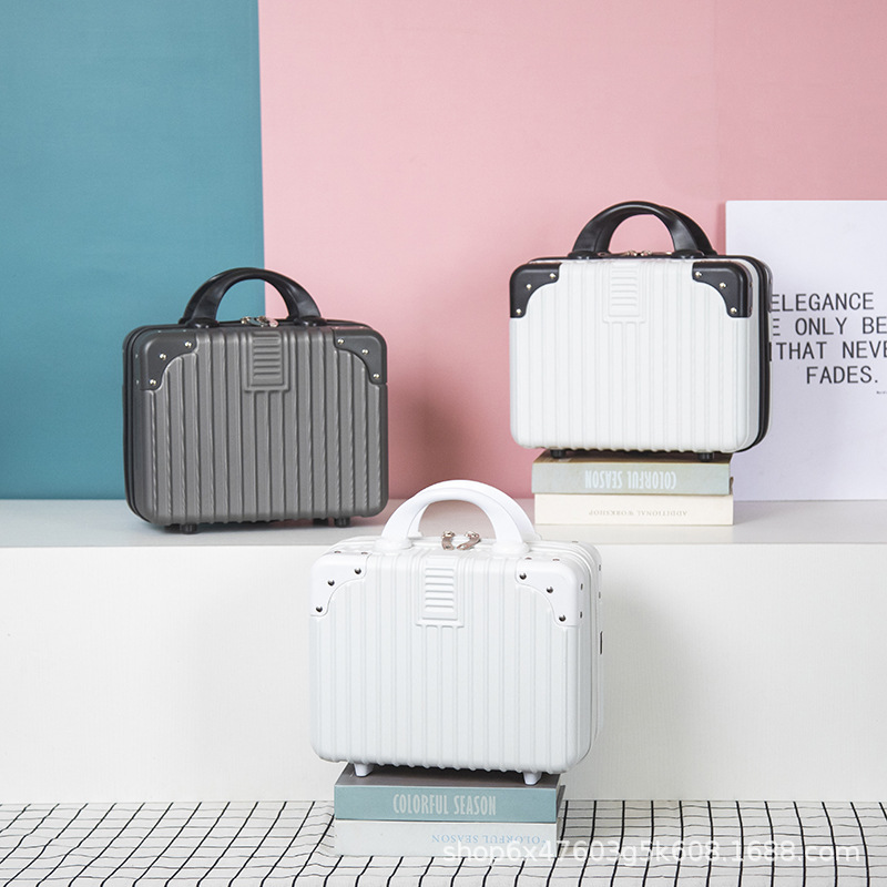 Corner protection luggage cosmetic case cosmetic storage bag large capacity high color value ins wind super fire new wholesale