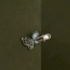 Hollow green butterfly