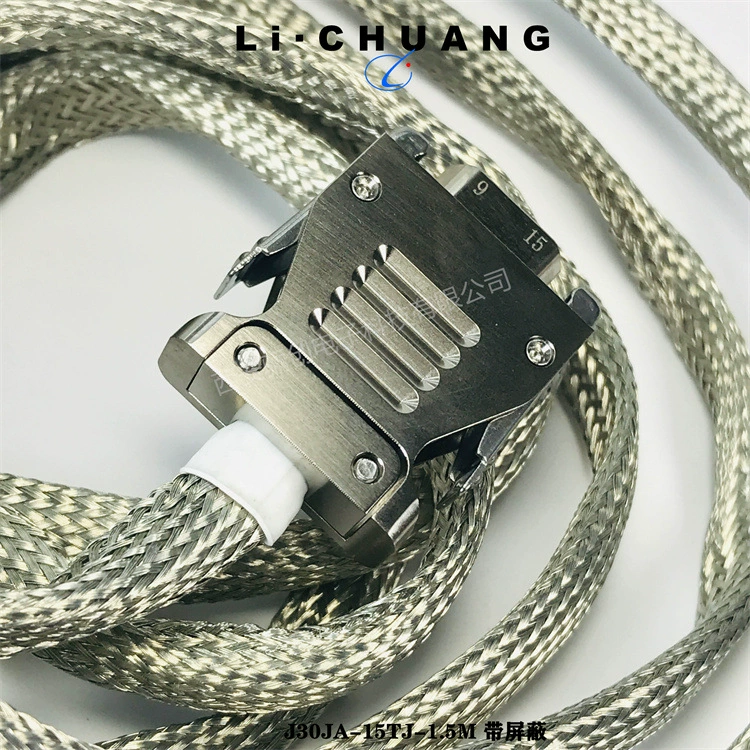 Rectangular connector J30JA-15TJ-1.5M shielded connector Consult before bidding