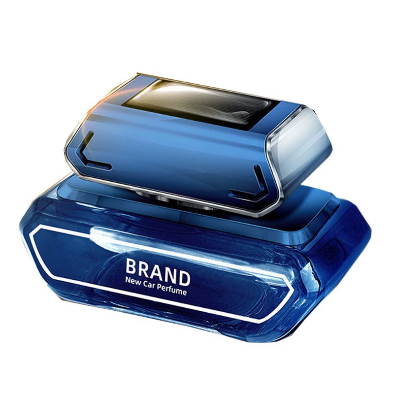Автомобильные духи Солнечная энергия Автомобильные духи Высококачественные автоматические вращающиеся украшения типа сиденья Стойкий легкий аромат для автомобильной ароматерапии