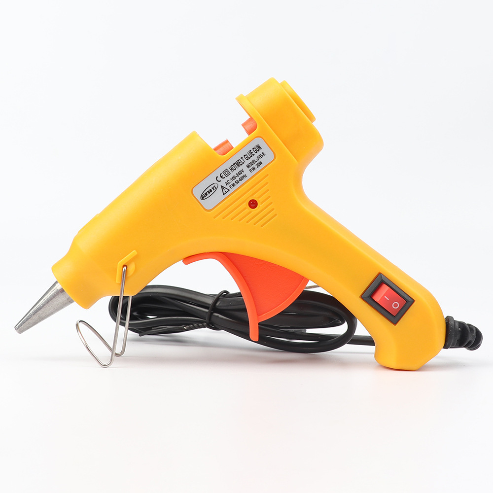 20W 핫멜트 아교 총 [노란색] [117g]]