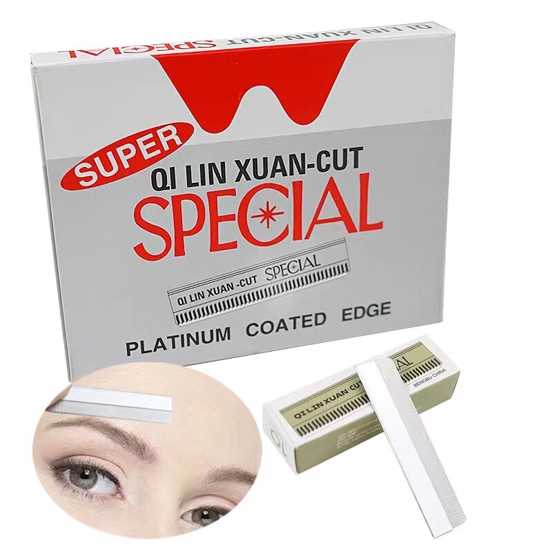 Eyebrow Trimming Blade 10 Pieces Stainless Steel Corrugated Eyebrow Razor Pattern Embroidery Makeup Artist Sharp Eyebrow Trimming Knife Beauty Tool Eyebrow Trimming Blade 10 Pieces Stainless Steel Corrugated Eyebrow Razor Pattern Embroidery Makeup Artist Sharp Eyebrow Trimming Knife Beauty Tool