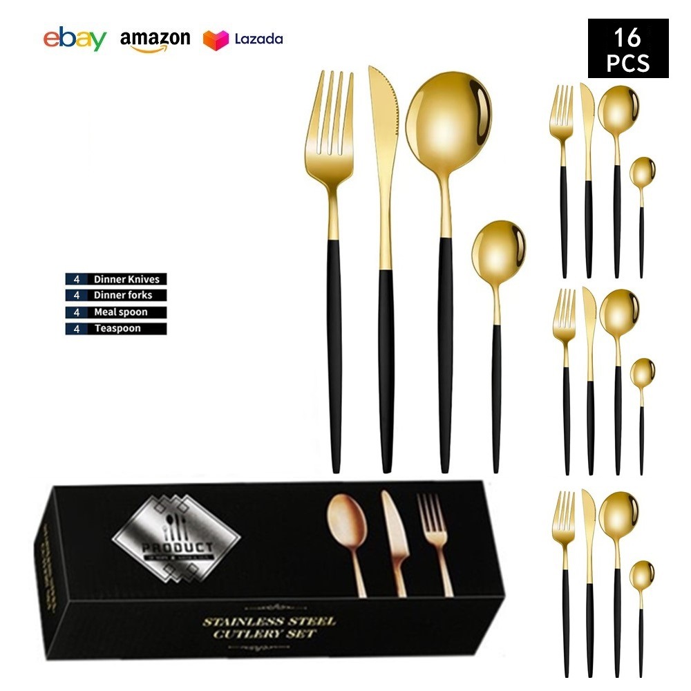 블랙 골드 [16PCS] 치약 상자 B