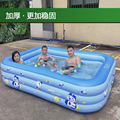 工厂大型充气水池简易儿童PVC洗澡池户外加厚家用游泳池户外批发