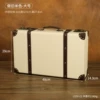 329 distressed beige handbag--large size