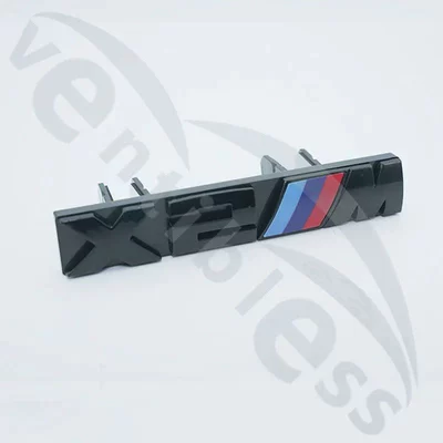Car logo, universal grille emblem for 3 - glossy-black-center-grid-logo-x2m