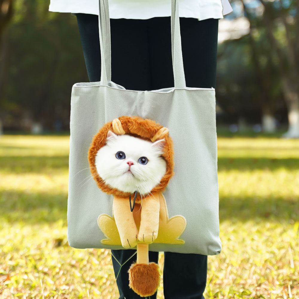Mascotas para gatos bolsas de viaje al por mayor bolsas para perros y gatos bolsas de mano para perros pequeños salientes bolsas de hombro para perros