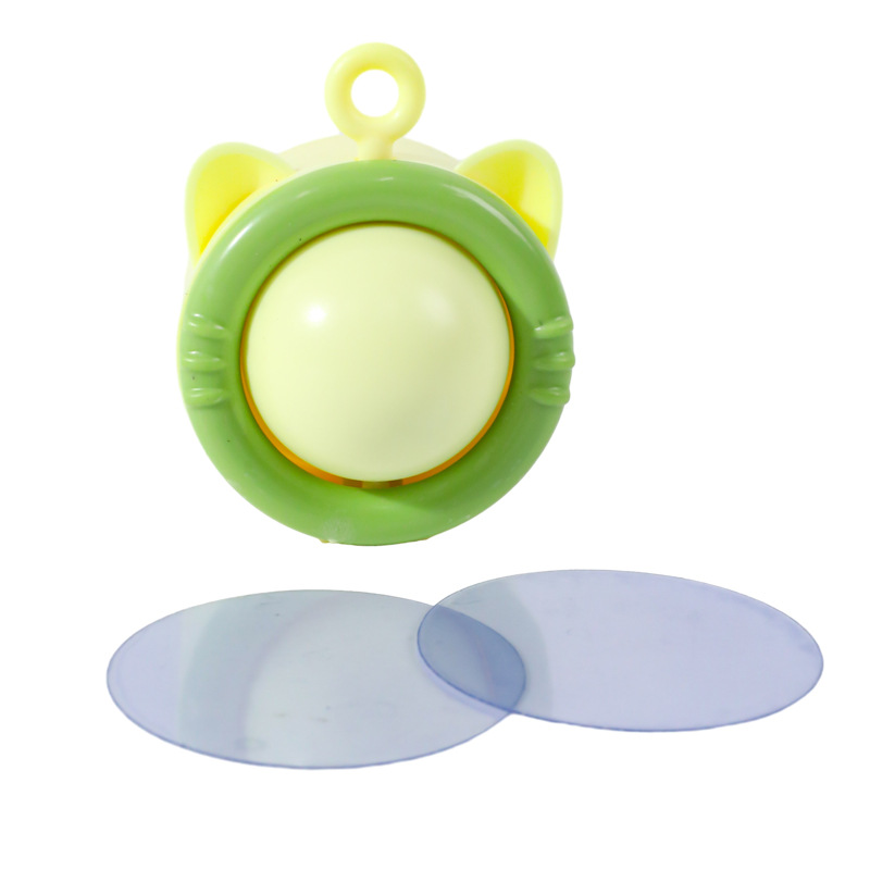 Cabeza de gato reversible, bocadillos de gato de menta, bocadillos de juguete, crema nutritiva para el cabello, puede reemplazar la bola de menta