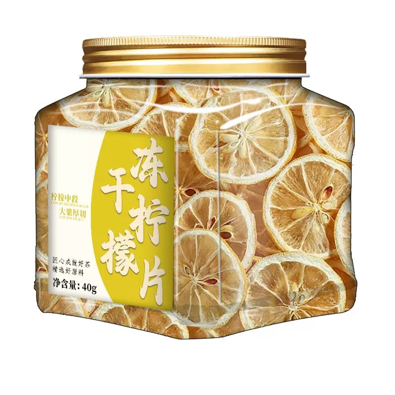 동결건조 레몬슬라이스 40g/캔