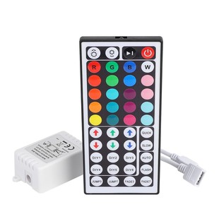 44-Key Infrared Remote Control Rgb Controller for Dimming and Color Adjustment, Suitable for Led5050 Light Strips, Rgb Dimmer