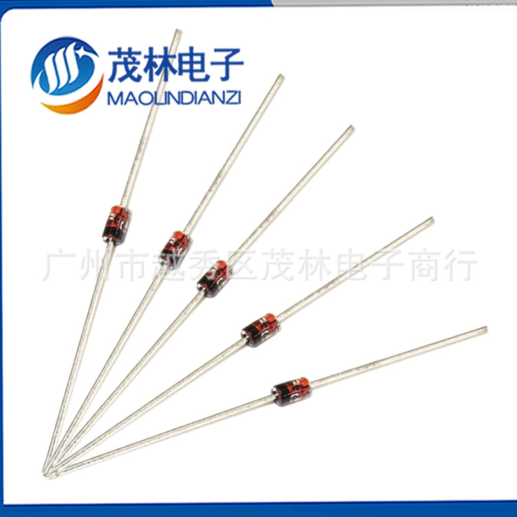 直插开关二极管1N4148 大珠/细珠 玻封 DO41 编带/散装