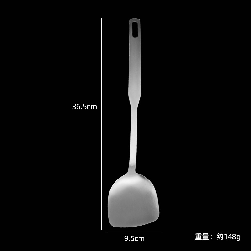 元のメーカーのステンレスの鍋のシャベルのスプーンの4セットの家庭用炒め物のシャベルの台所用品の贈り物|undefined