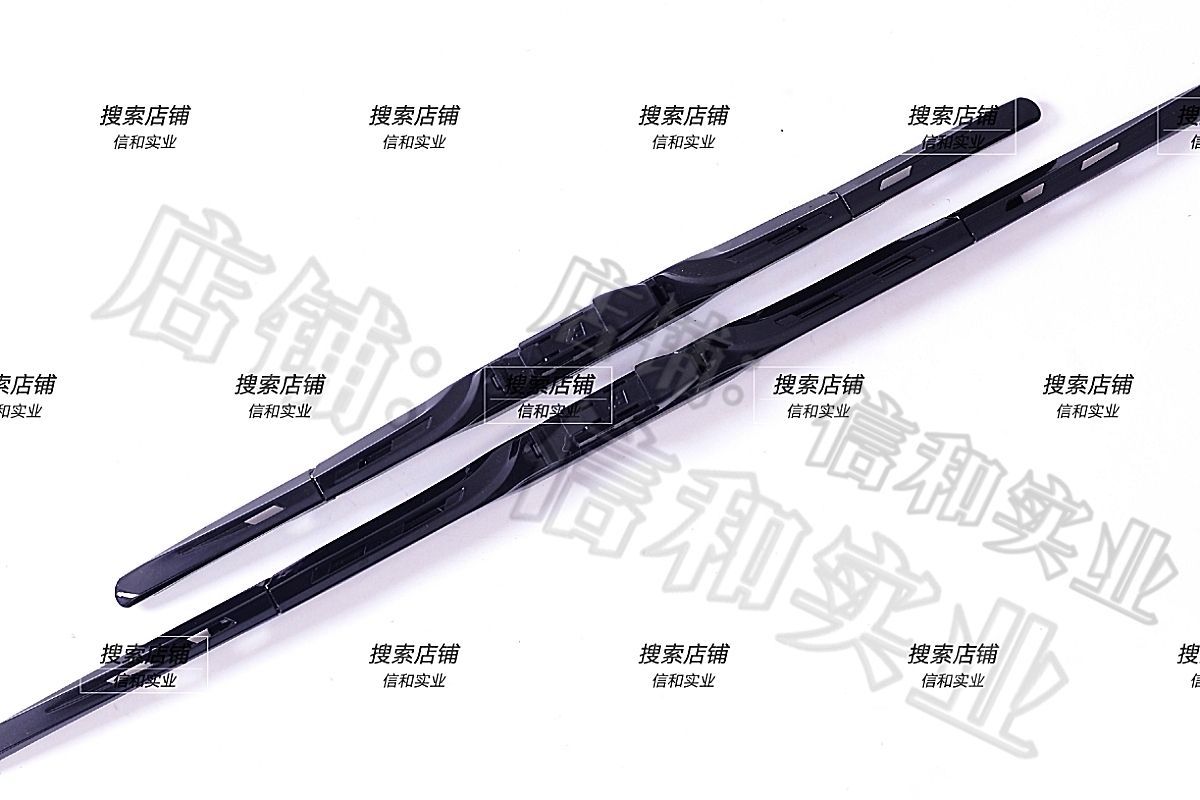 Original Car-Specific Silent Three-Section Wiper Blades, Modified Car Frame-Type Colored Wipers, Universal Wipers