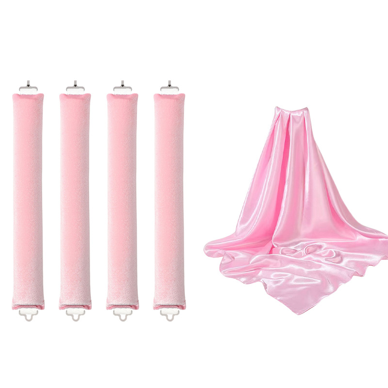 Perezoso rizado estilo de cabello libre de rizos ondas grandes sueltos sin calor rizador de cabello para dormir cortar el cabello rizado de cola