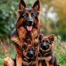 德国牧羊犬幼犬活体纯种德牧狗黑背犬德国牧羊犬大型犬德国牧羊犬