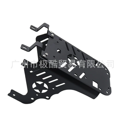 Motorcycle cushion Integrated Humpback Seat Cushion, Non-Destructive - calf-one-piece-long-tail