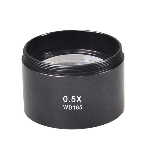 Microscope auxiliary doubler Industrial camera extender 0.7X 0.5X 2X objective lens 1X oil-proof lens