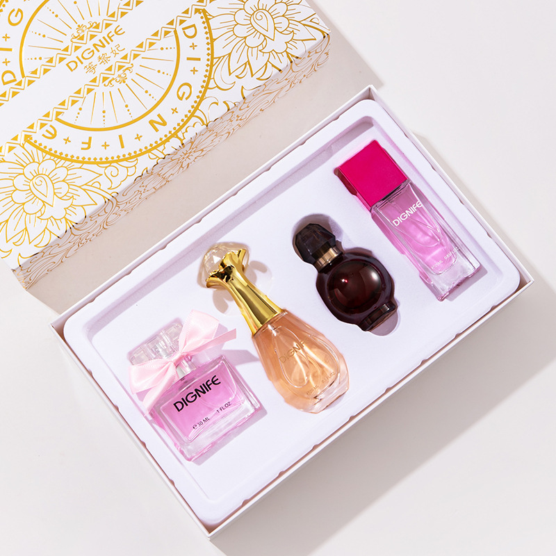 Al por mayor transfronterizo, como Li妃 caja de regalo de veneno rojo para mujeres, caja de regalo de perfume para mujeres, nicho fresco y duradero para mujeres.