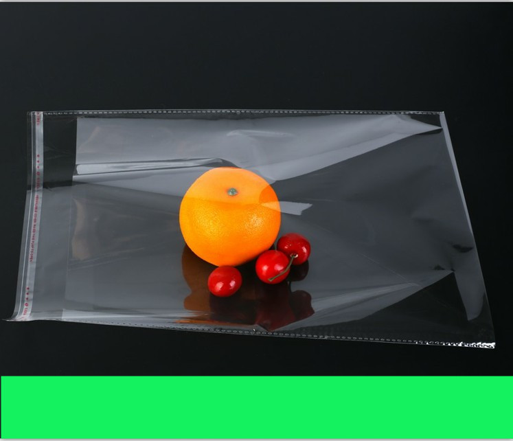 Factory Direct Sales OPP Plastic Packaging Bags, Transparent Accessory Bags, Pressure-Sensitive Adhesive Self-Adhesive Bags, 5 Micron 6*20CM 100 Pcs