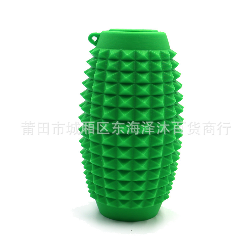 クロスボーダー 3D プリント Spiky Grippie Stim キーホルダーポータブル指先減圧マッサージキーホルダー|undefined