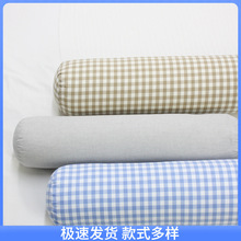 圆柱抱枕四季水洗棉枕头亲肤棉孕妇夹腿沙发靠枕含芯长条枕速卖。