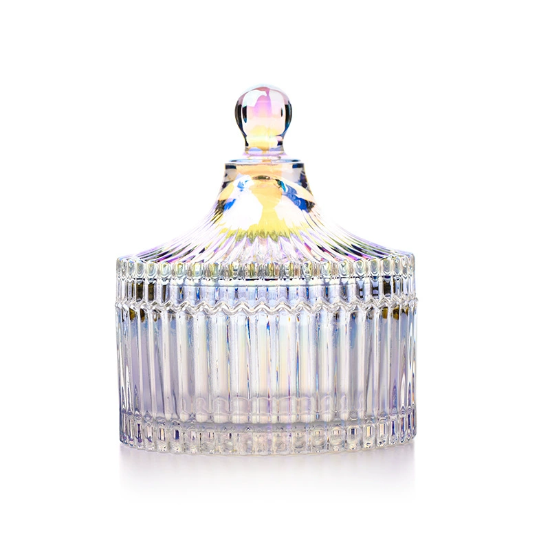 Scandinavian retro glass storage system for princess, gift box, Birthday gift
