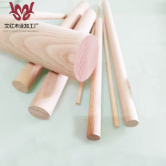 メーカーは各種規格の白蝋の木のケヤキの丸い木の棒の棒の丸い棒の家具の丸い木の棒の丸木の条の実木を供給します。